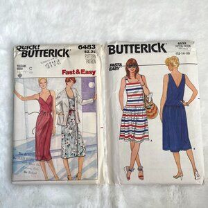 2 Butterick Sewing Patterns